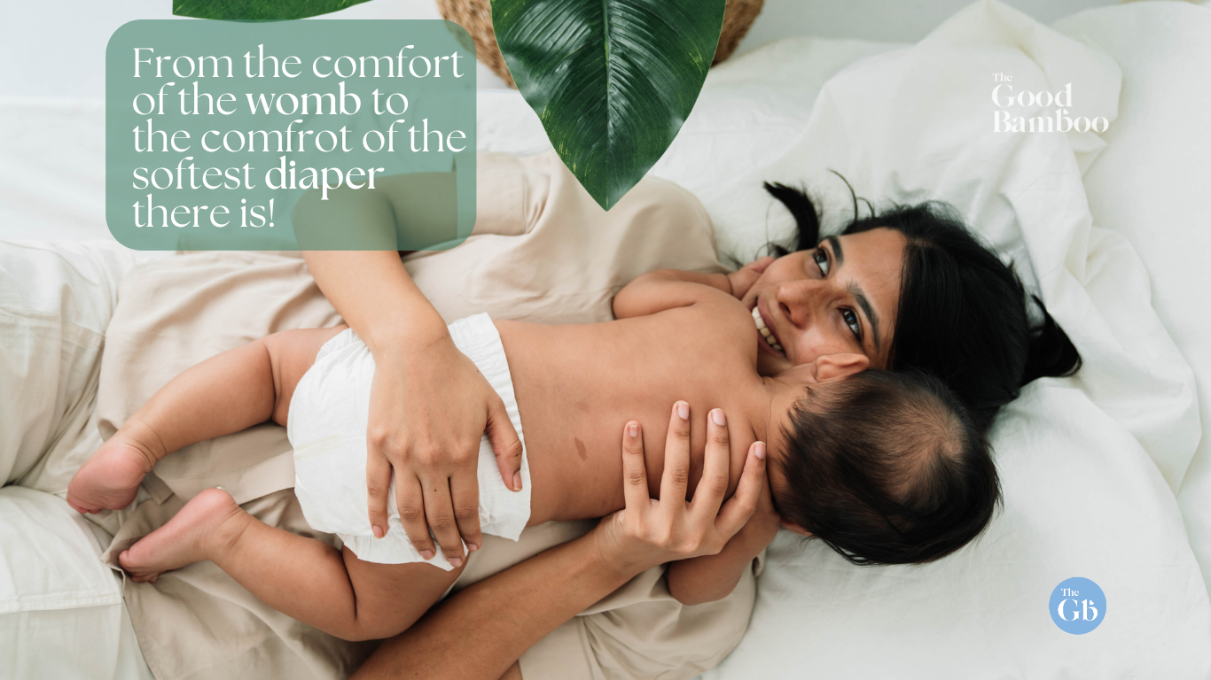 Bamboo Diapers - XXS/PREEMIE Diapers ( <3 Kgs) - Tape Style - 40 Diapers