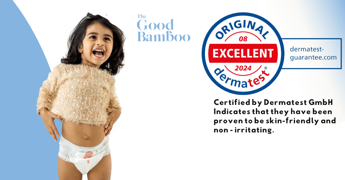 Bamboo Pant Diapers - LARGE (9-14 kgs) - 25 Diapers