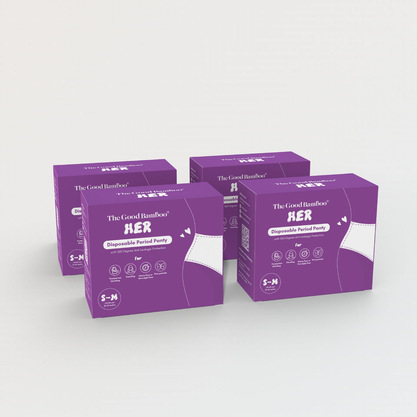 Disposable Period Panty - Small/Medium - 8 Period Panties