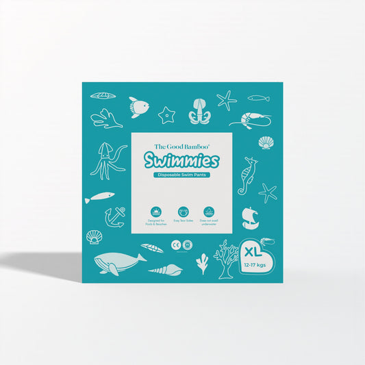 SWIMMIES Swim Diapers X-Large  (12-17 kgs) 12 Diapers