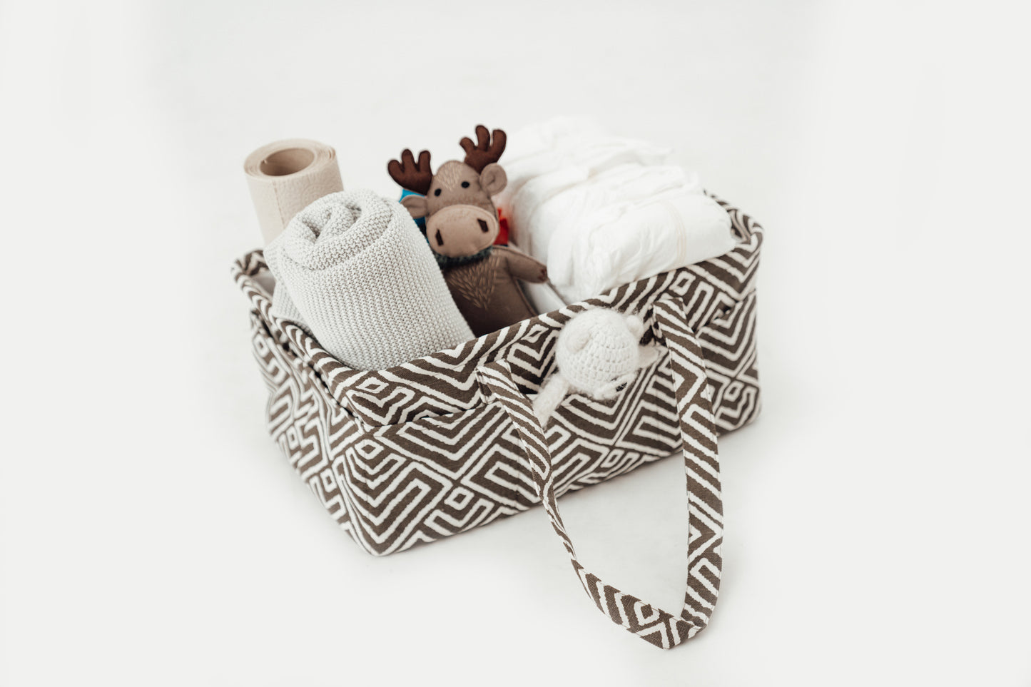 Diaper Caddy Bag - Heart