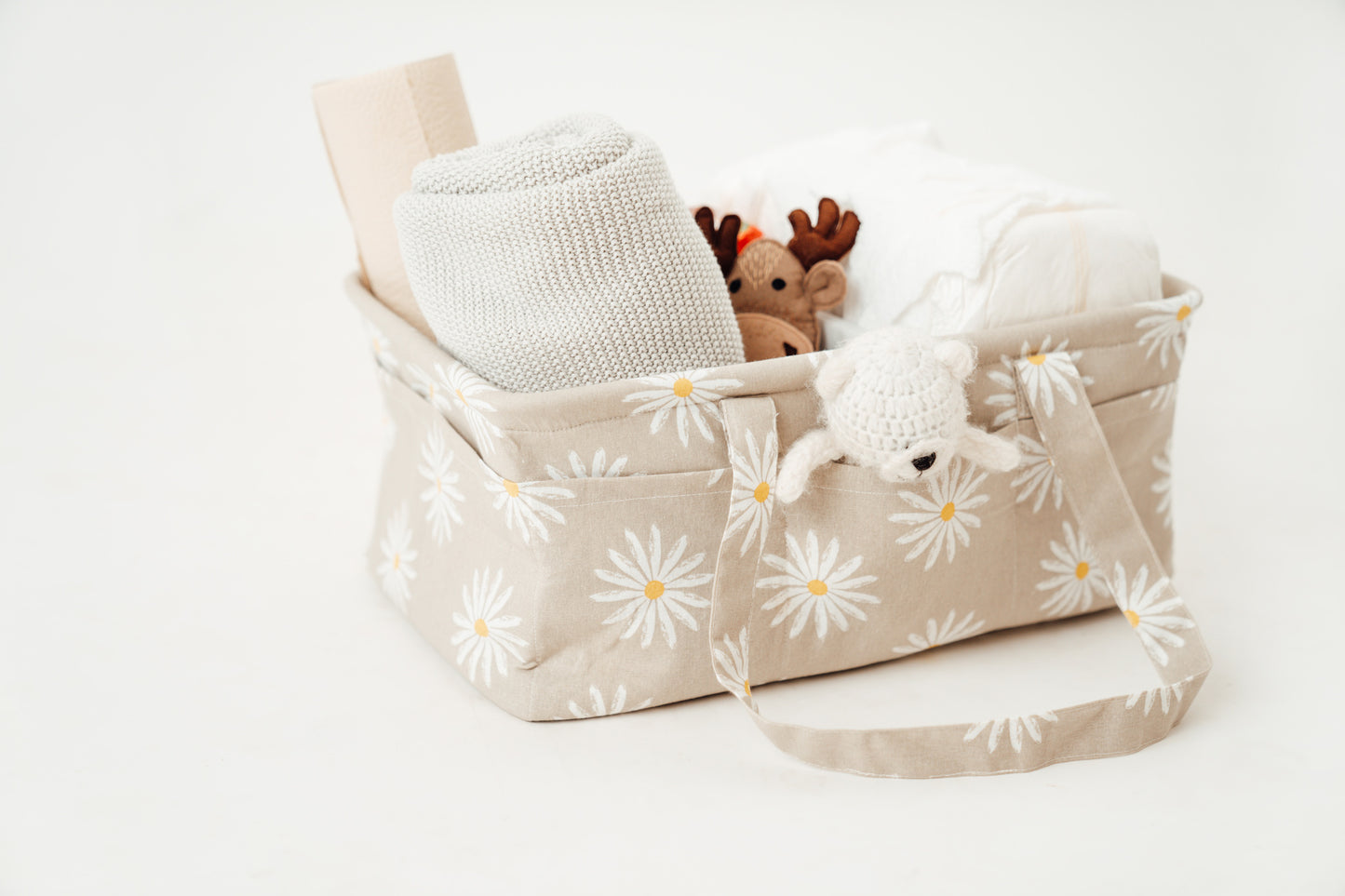 Diaper Caddy Bag - Daisy