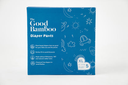 Bamboo Pant Diapers - XL (12-17 kgs) - 20 Diapers