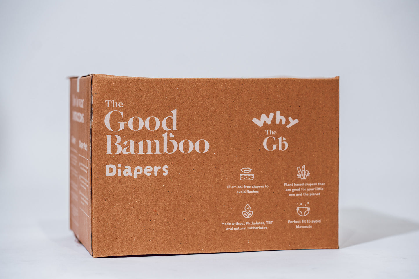 Bamboo Diapers - XS Size/NEW BORN (3-5 Kgs) - Tape Style - 34 Diapers