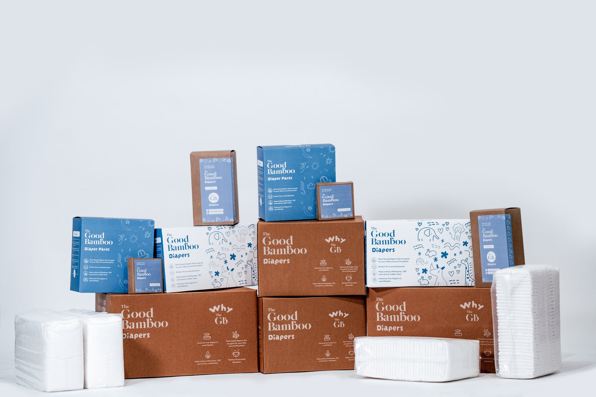 The Good Bamboo Trial Pack - Bamboo Diapers – Good Bamboo Diapers