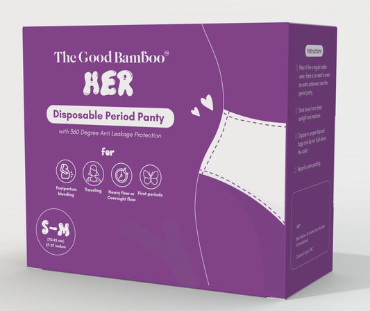 Disposable Period Panty - Small/Medium - 8 Period Panties